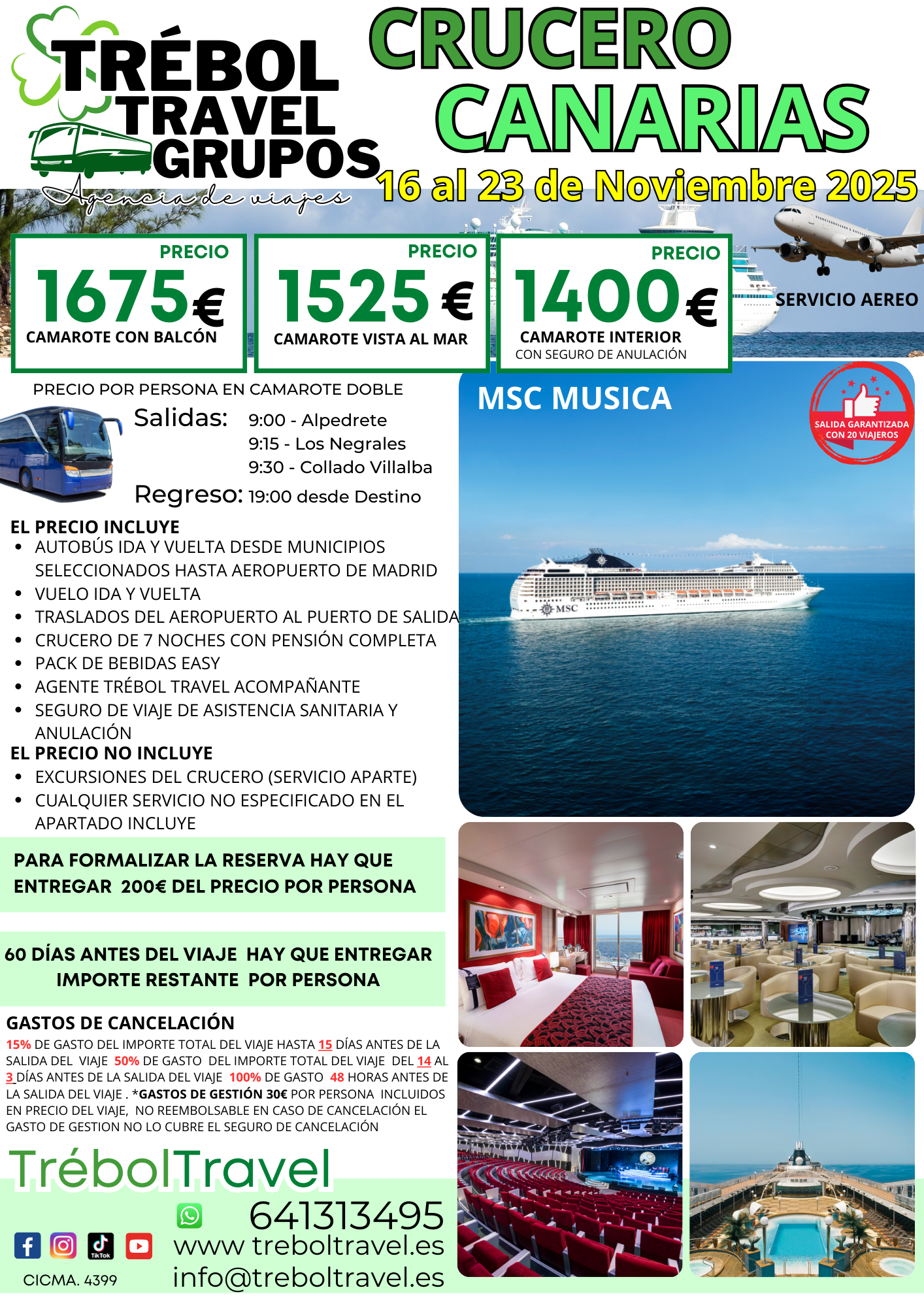 Crucero Canarias